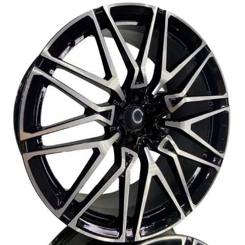 BMW Uyumlu EMR-A342 9.5X21 5X112 ET37 66.6 Black Diamond Jant ürün görseli 1