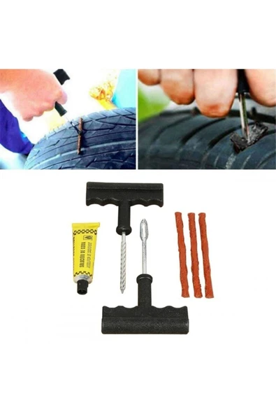 s Araba Motosiklet Otomobil Bisiklet Lastik Tamir Kiti Araç Bakım Seti ürün görseli 1