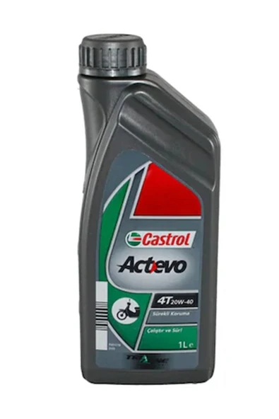 Castrol Actevo 20w 40 Motosiklet Yağı 1 Lt. ürün görseli 1