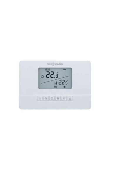 Viessmann 300s Rf Programlanabilir On/off Kablosuz Oda Termostatı - Resim 3