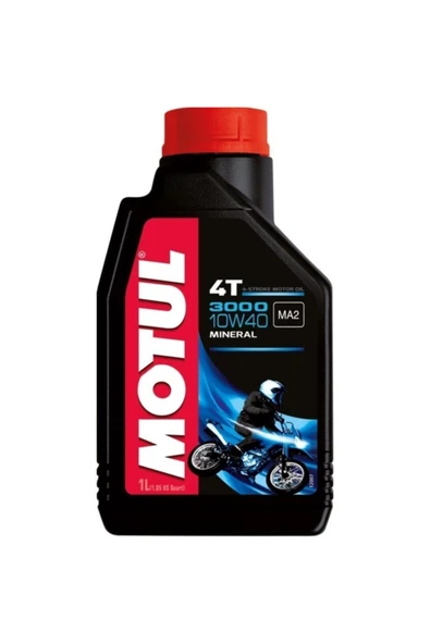 3000 10w40 4t Mineral Motosiklet Yağı 1l ürün görseli 1