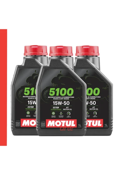 5100 15w-50 4 T Motosiklet Motor Yağı Güncel Ürün 3 Adet 2024 Üretim ürün görseli 1