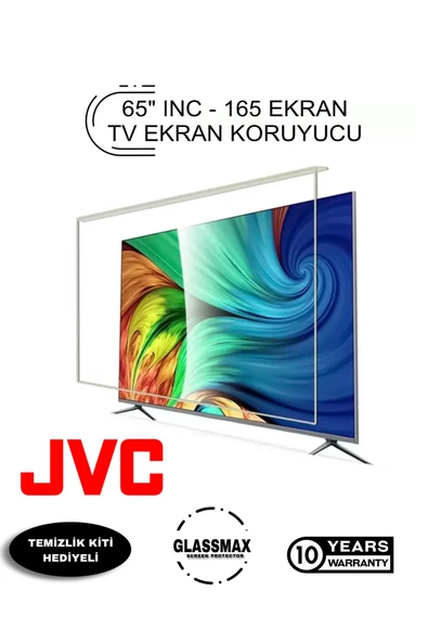 Glassmax JVC LT-65FA850 Uyumlu 65" Inç 165 Ekran Tv Ekran Koruyucu ürün görseli 1