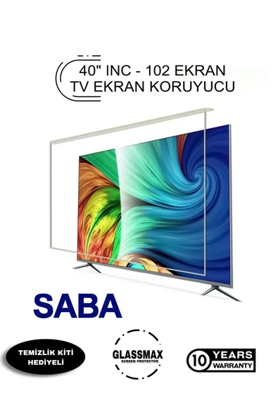 Glassmax Saba 40" / Inç 102 Ekran Tv Ekran Koruyucu ürün görseli 1