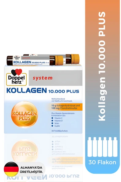Doppelherz System Kollagen 10.000 Plus 30 X 25 ml Flakon ürün görseli 1
