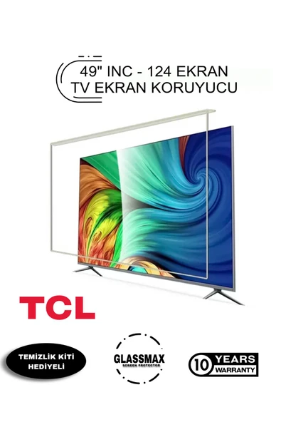 Glassmax TC-L 49S425 Uyumlu 49" Inç 124 Ekran Tv Ekran Koruyucu ürün görseli 1
