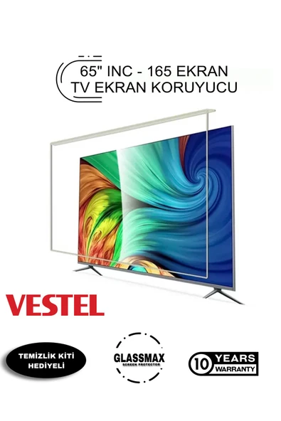 Glassmax Vestel 65u7060 Uyumlu 65" Inç 165 Ekran Tv Ekran Koruyucu ürün görseli 1