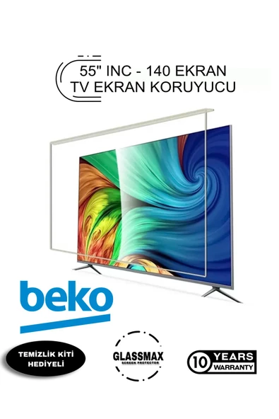 Glassmax Beko 55P7100 Uyumlu 55" Inç 140 Ekran Tv Ekran Koruyucu ürün görseli 1