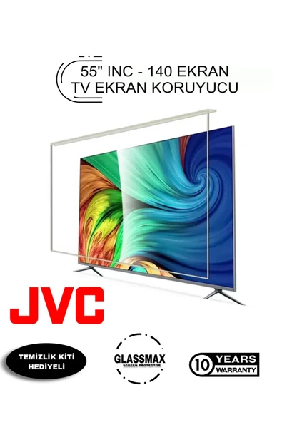 Glassmax JVC LT-55C600 Uyumlu 55" Inç 140 Ekran Tv Ekran Koruyucu ürün görseli 1