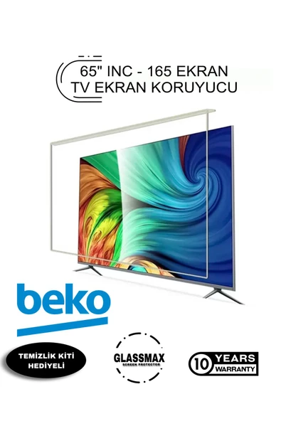 Glassmax Beko 65UK8600 Uyumlu 65" Inç 165 Ekran Tv Ekran Koruyucu ürün görseli 1
