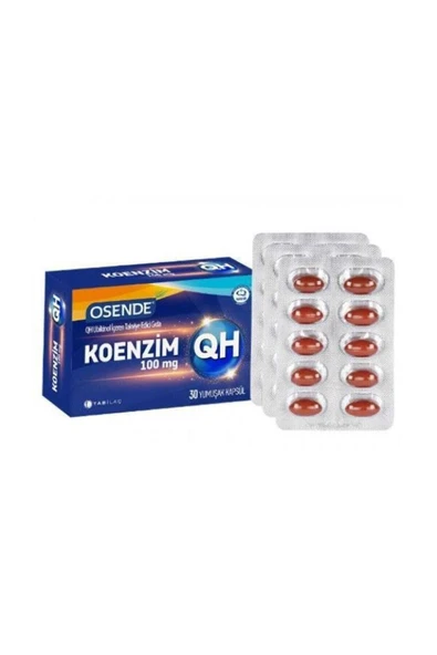 Osende Koenzim Qh 100 Mg 30 Kapsül ürün görseli 1