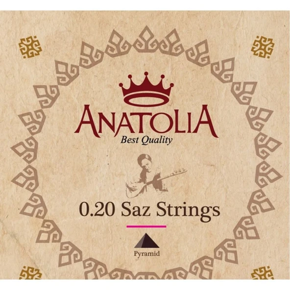 Anatolia 0.20 Uzun Sap Bağlama Teli ürün görseli 1