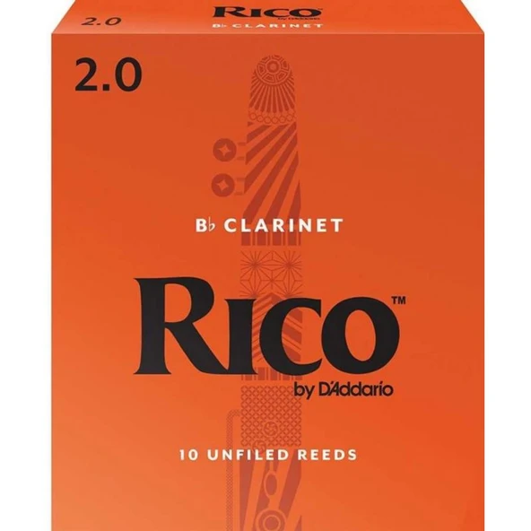 D\'Addario Woodwinds Rico RCA1020 Sib Klarnet Kamışı No:2 ürün görseli 1