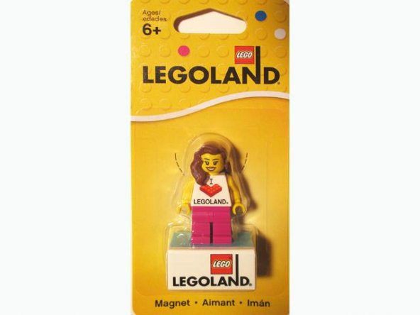 LEGO 851331 Magnet Minifigure I Brick Legoland Female ürün görseli 1