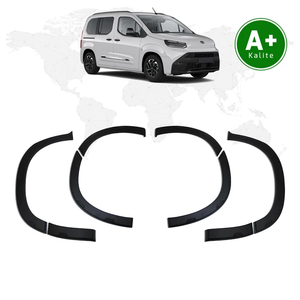 FA OTOMOTİV  Toyota Proace City Dodik Seti 8 Parça 2024 Model ve Sonrası ürün görseli 1