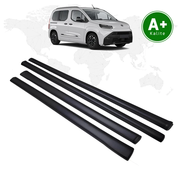 FA OTOMOTİV  Toyota Proace City Marşpiyel Kaplaması 4 Parça 2024 Model ve Sonrası ürün görseli 1
