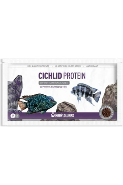 ReeFlowers Cichlid Protein Balık Yemi 15 gr ürün görseli 1