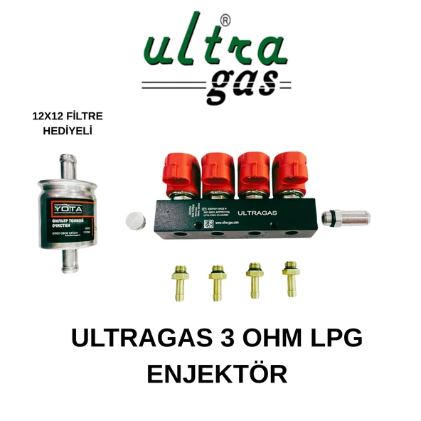 ULTRAGAS 3 OHM ENJEKTÖR HEDİYELİ ürün görseli 1
