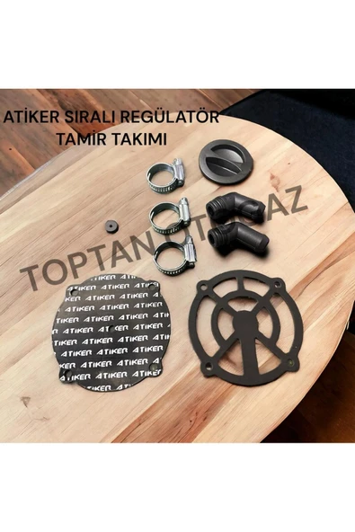 ATİKER  SR07 - SR09 REGÜLATÖR TAMİR TAKIMI (DİYAFRAM) HEDİYELİ ürün görseli 1