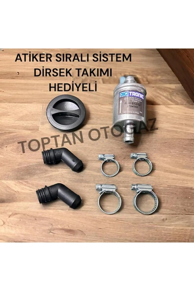 ATİKER  SIRALI SİSTEM DİRSEK TAKIMI HEDİYELİ ürün görseli 1