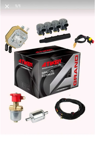 ATİKER  Atiker Grand Kit ( Sıralı Sistem 4 Silindir Kit Atiker ) ürün görseli 1