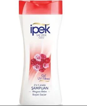 İpek Gül UV Filtresi 2'si 1 Arada Şampuan 480 ML ürün görseli 1