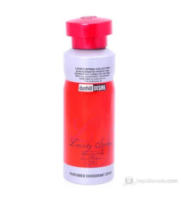 Lovely Spring Dunhill Desire Deodorant 200 ml ürün görseli 1