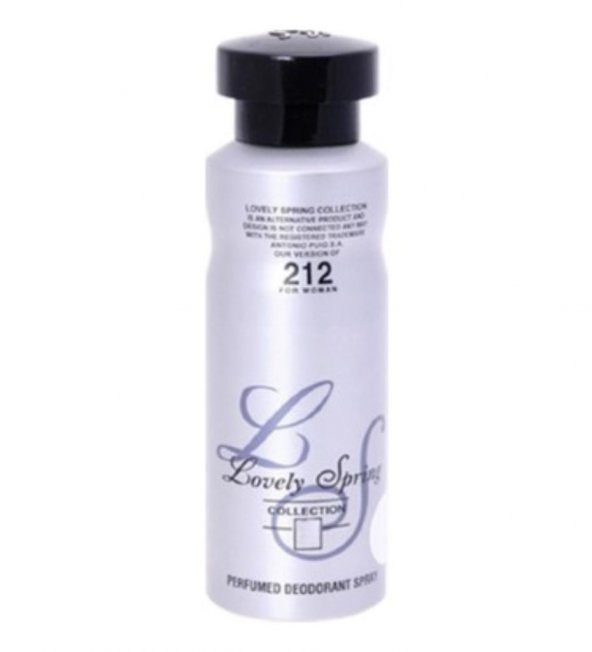 Lovely Spring 212 Men Deodorant 200 ml ürün görseli 1