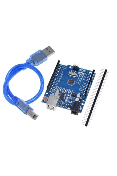 Rodevino Arduino Uno R3 - Smd Klon (ch340 Çipli) - Usb Kablo Hediyeli ürün görseli 1