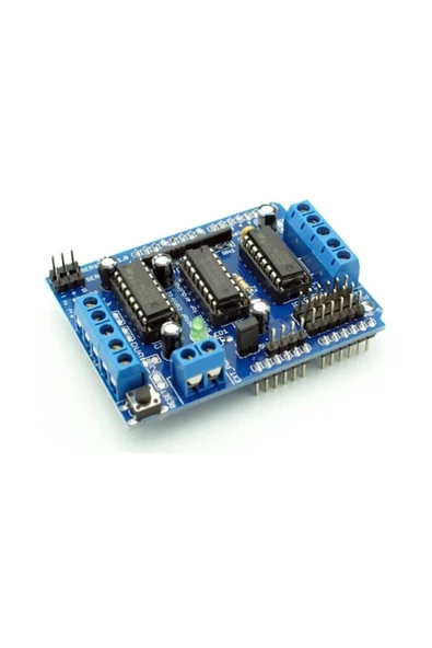 Rodevino L293d Motor Sürücü Shield Arduino Dc Motor Servo Ve Step Motor Sürücü ürün görseli 1