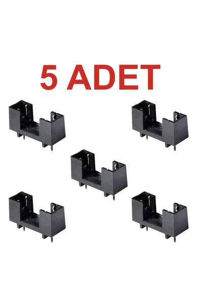 Rodevino 5 Adet Sigorta Yuvası Kart Tip 5x20 (5 ADET) Sigorta Yuva ürün görseli 1
