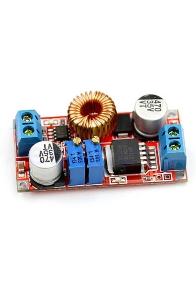 Rodevino 5a Xl4015 Dc-dc Step Down Ayarlanabilir Güç Kaynağı Modülü Akım Ve Voltaj Ayarlı Kırmızı Modül ürün görseli 1