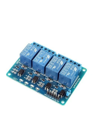 Rodevino 5v 4 Kanal Röle Modülü – Arduino 4‑ch Relay Board Role Kartı ürün görseli 1