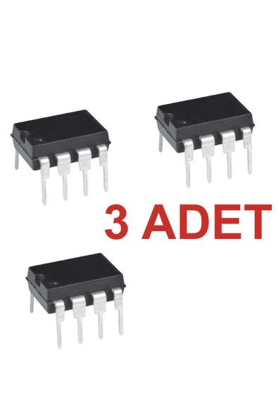 Rodevino Ne555 3 Adet Dıp-8 Timer – Zamanlayıcı/osilatör Entegre ürün görseli 1