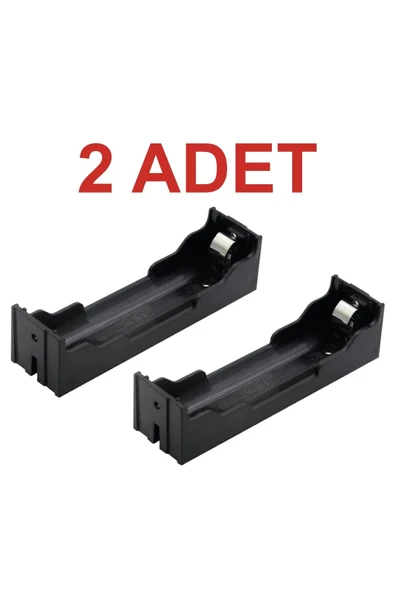 Rodevino 2 Adet 18650 Pil Yuvası Pcb Tip Tekli 3.7 v Li‑ıon Battery Holder ürün görseli 1