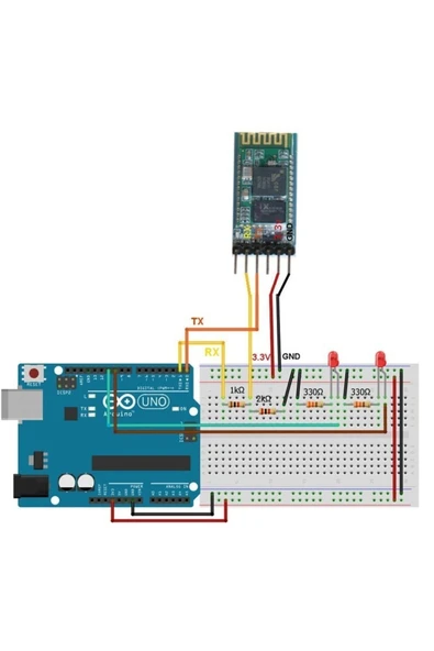 Rodevino Hc06 Arduino Bluetooth Modül Serial Uart Module Arduino - Resim 4