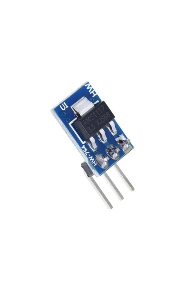 Rodevino Ams1117 3.3 v Regülatör Kartı 3v3 Step- Down Güç Kaynağı Modülü Dikey ürün görseli 1