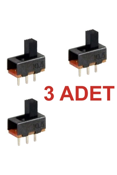 Rodevino 3 Adet Sürgülü Switch 180 Derece Pcb - Ic205 ürün görseli 1