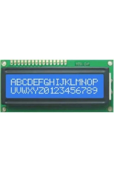 Rodevino 16x2 Lcd Ekran - Mavi 2 X 16 Screen Display - Resim 3