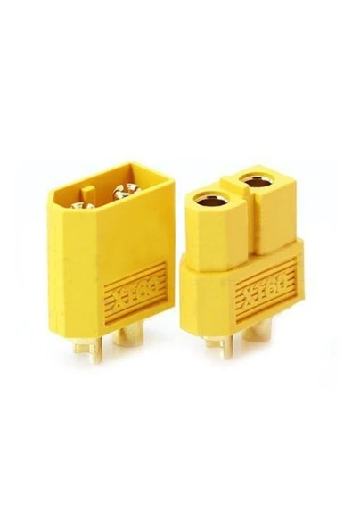 Rodevino 2 Adet XT-60 Batarya Konnektör Dişi-Erkek Çift Plug 60A Li-Po Pil Uyumlu xt60 ürün görseli 1