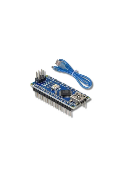 Rodevino Arduino Nano Klon Usb Chip Ch340 + Usb Kablo - Resim 3
