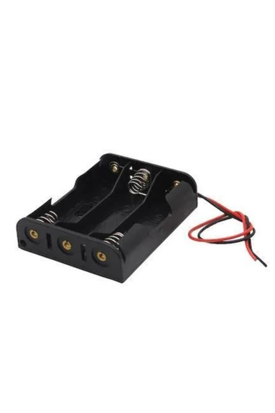 Rodevino 18650 Pil Yuvası 3’lü Battery Holder 3s Kablolu ürün görseli 1