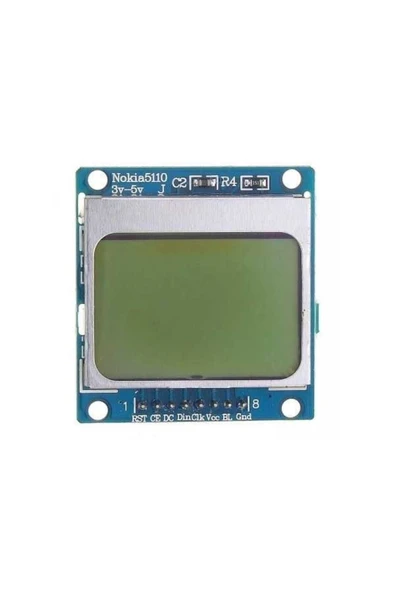 Rodevino Nokia 5110 Lcd Ekran 84×48 Mavi – Pcd8544 Arduino Ekran ürün görseli 1