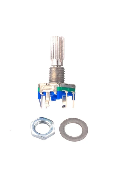 Rodevino Ec11 Rotary Encoder Butonlu 20 Adım Pwm 360 Derece Döner Butonlu Dijital Potansiyometre Menu Motor ürün görseli 1