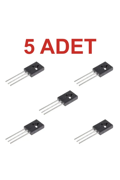 Rodevino 5 Adet Bd140 Transistör Bjt Pnp To-126 ürün görseli 1