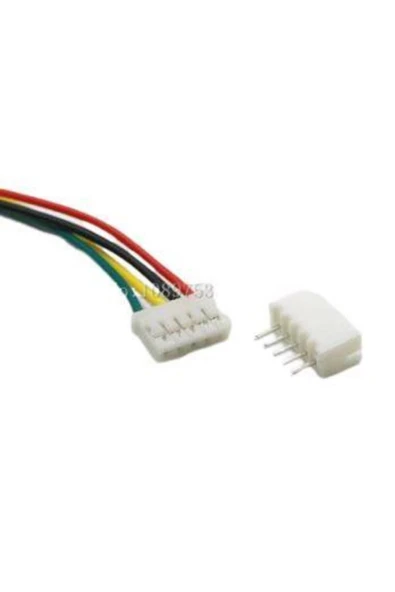 2 Adet 5 Pin Konnektör Seti Jst-hy 2.54mm standart boy ürün görseli 1