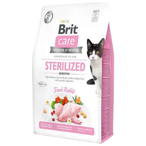 Brit Care Sterilised Tavşan Etli Tahılsız Kısırlaştırılmış Kedi Maması 2 Kg ürün görseli 1