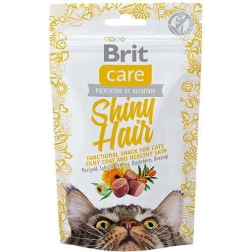 Brit Care Snack Shiny Hair Kedi Ödül Maması 50 gr ürün görseli 1