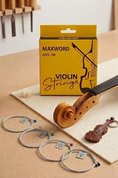 Maxword MVS-140 Profesyonel Keman Teli (1 Takım) ürün görseli 1