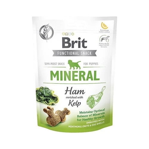 Brit Functional Snack Mineral Yosun ve Jambonlu Yavru Köpek Ödülü 150 Gr ürün görseli 1